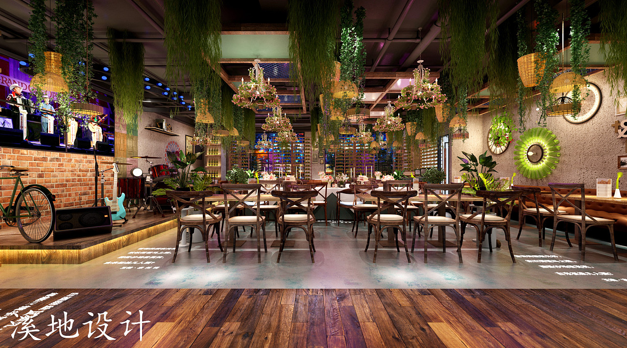 音乐餐厅|空间|家装设计|是怡然呀 - 原创作品 - 站酷 (zcool)