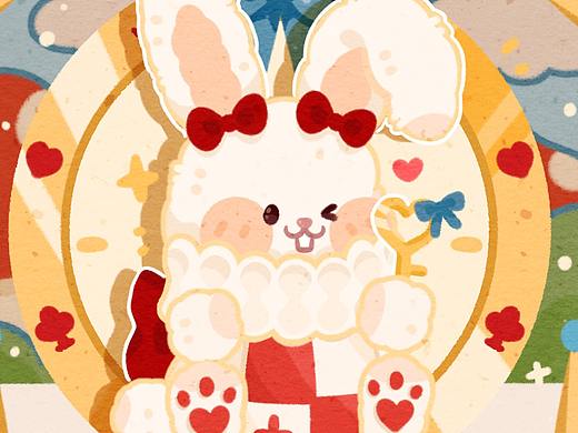 CuteRumor可爱物语奇境茶会系列插画