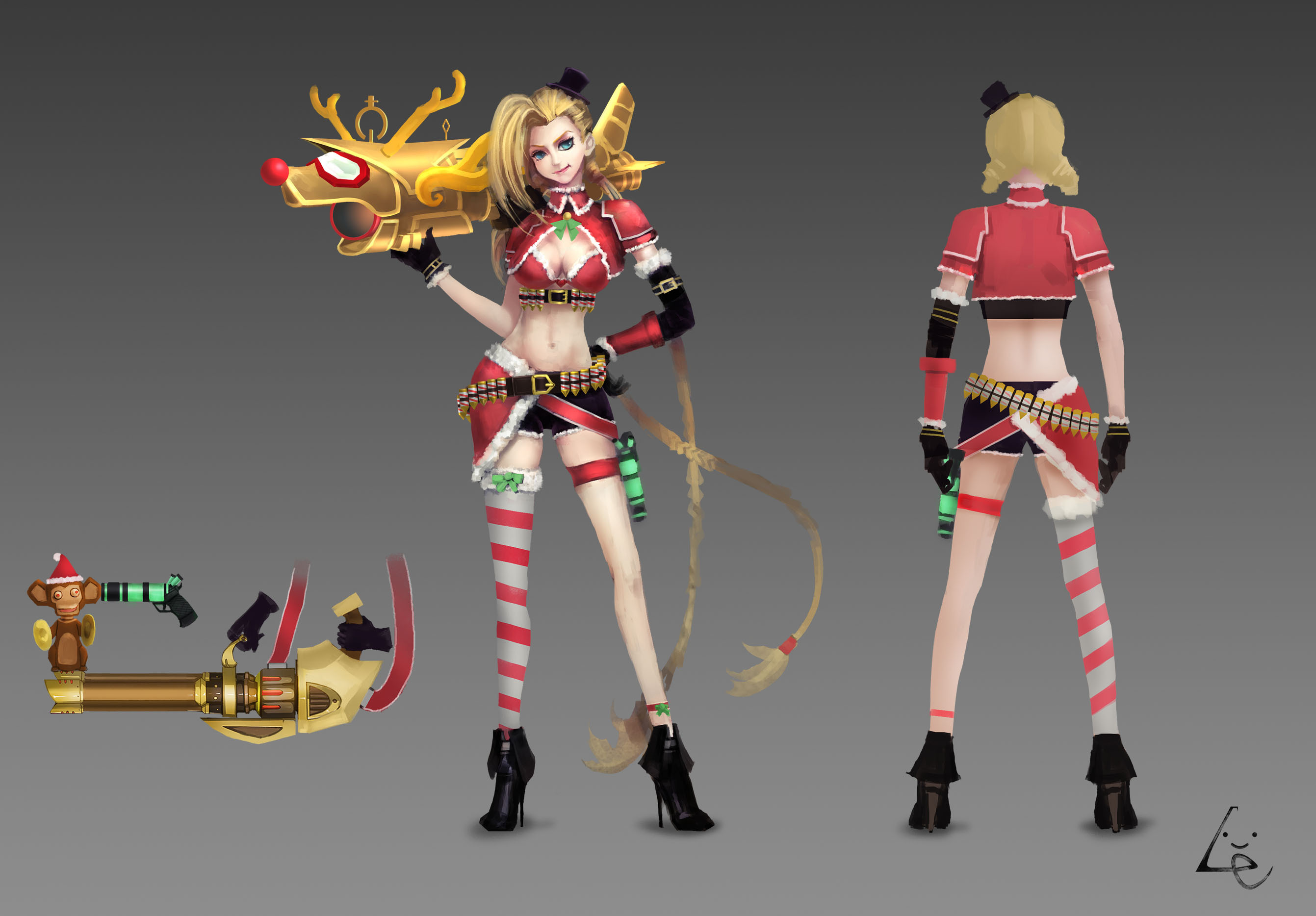 jinx|插画|概念设定|le__ - 原创作品 - 站酷 (zcool)