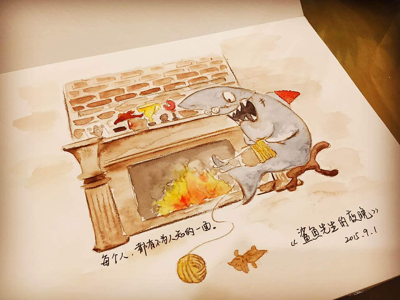 凶残的鲨鱼先生也可以很温柔