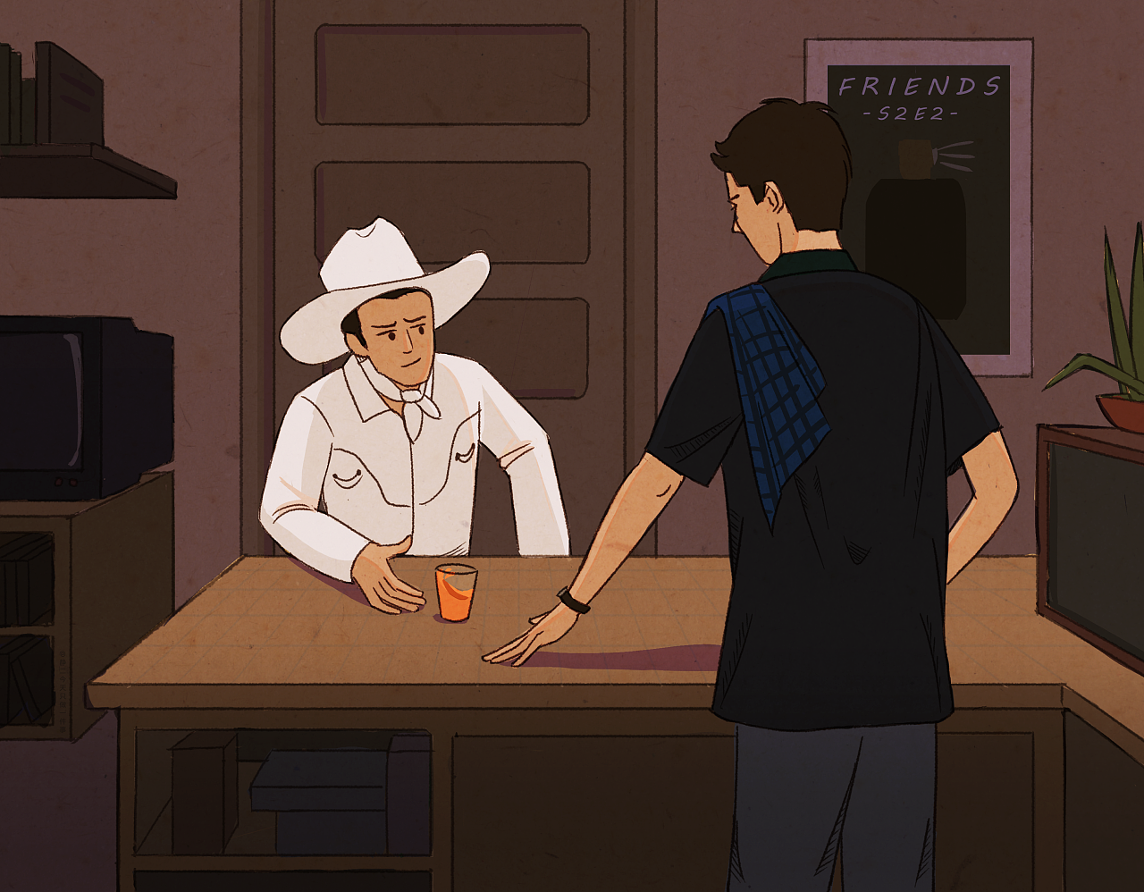 老友记一集一画(s2e1-s2e5)