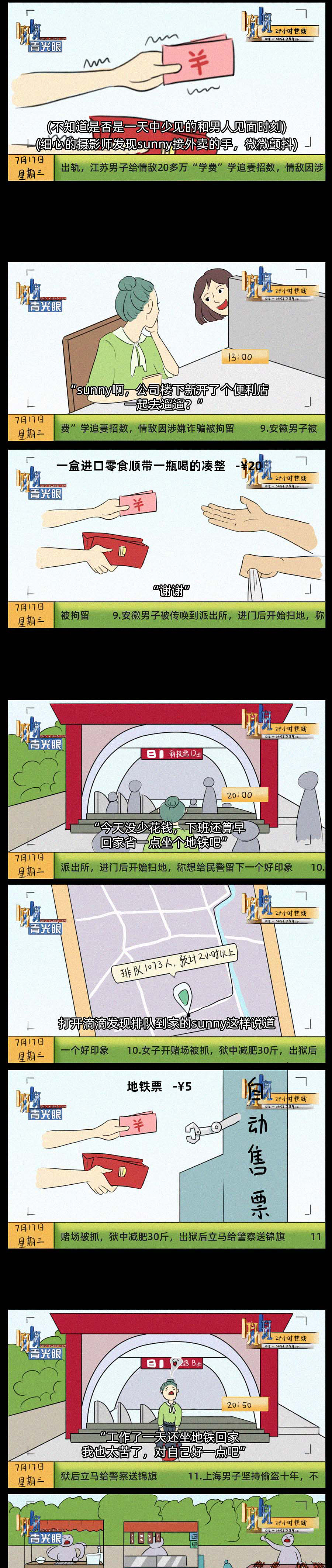 看到大家都不想上班我也就放心了（图ZMTY3NTY4MzEy） - 中/长篇漫画 - 站酷设计师一斑原创素材 - 站酷ZCOOL