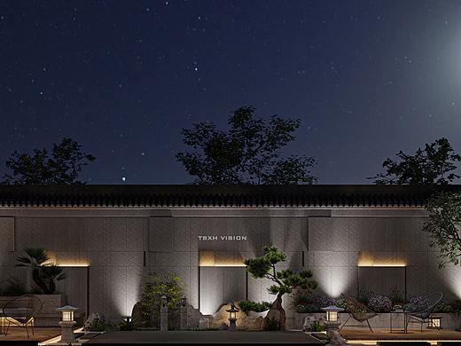 夜景花园（个人主页-ZNTI2MDc4NzY=） - 景观设计 - 站酷设计师星河视觉原创素材 - 站酷ZCOOL