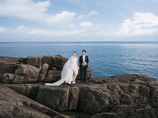  海边婚纱照/一起的旅行/婚纱摄影