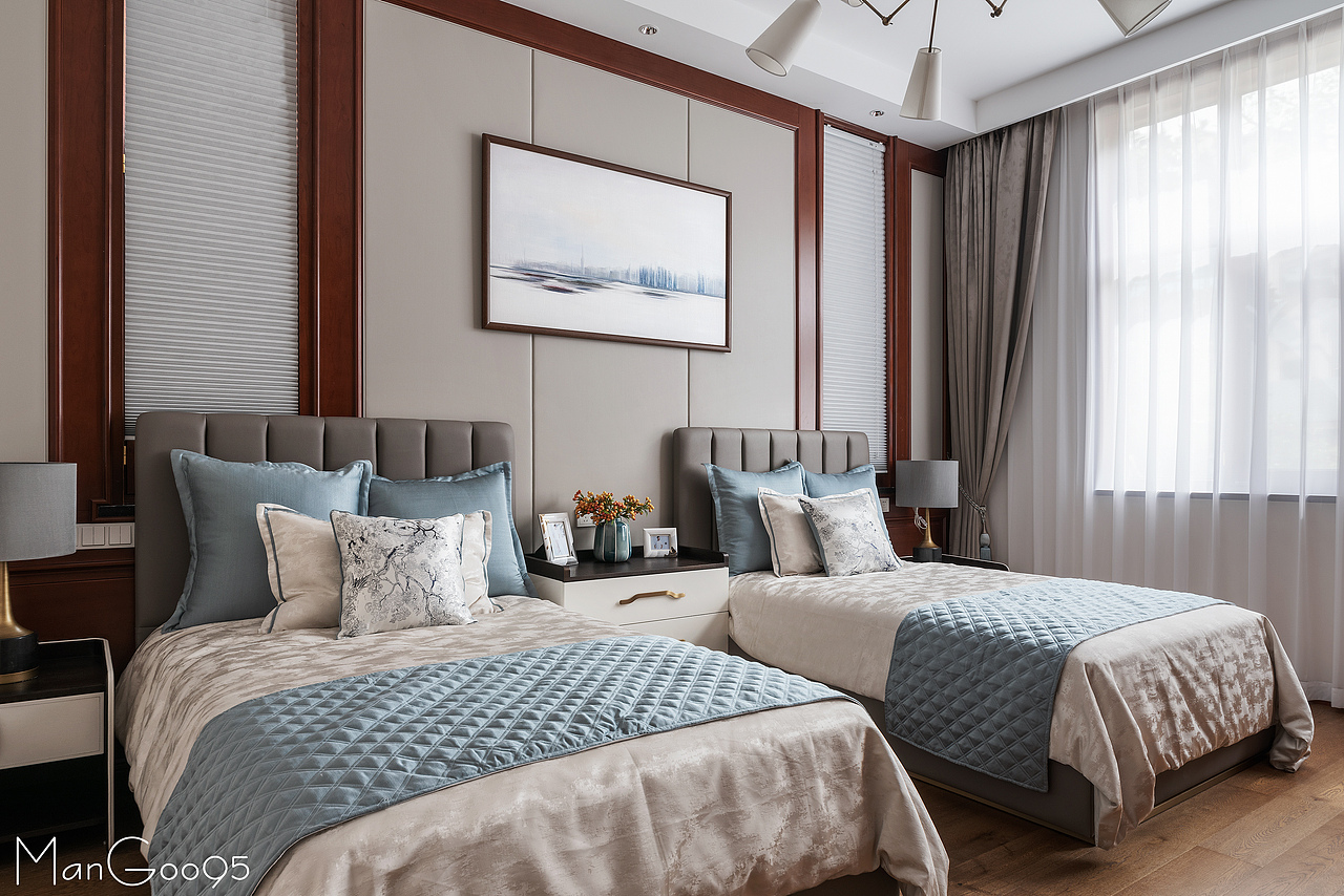 新中式大别墅实景