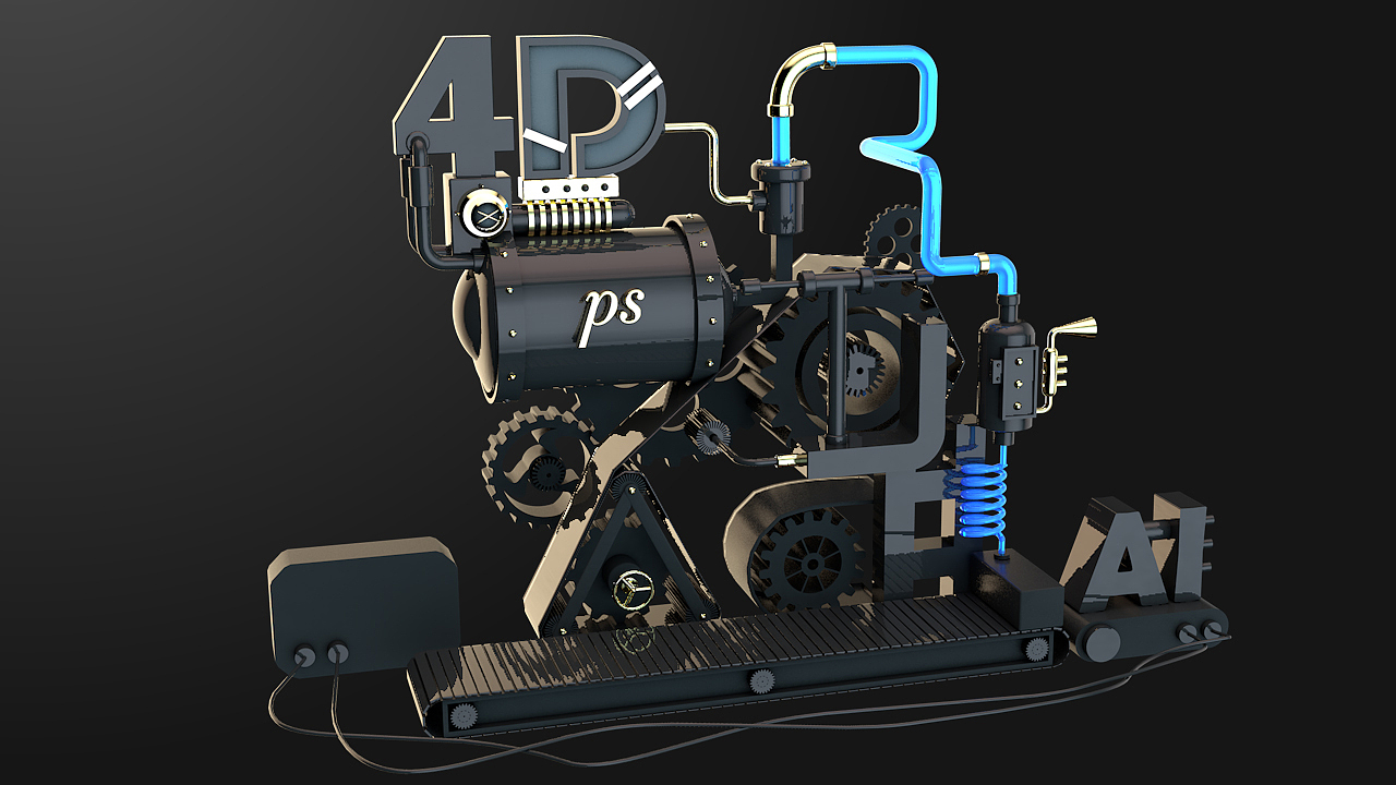C4D作品请多指教