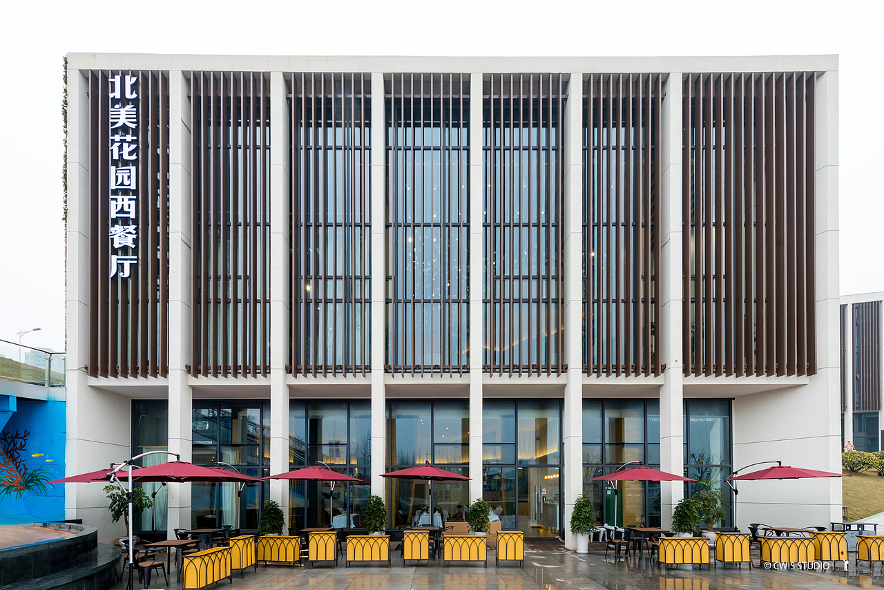 北美花园西餐厅 环境拍摄