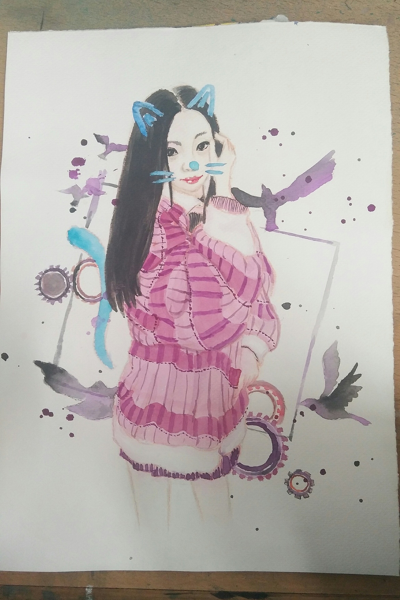 分享收藏练习头像练习头像性格自画像维克托  板绘练习板绘练习