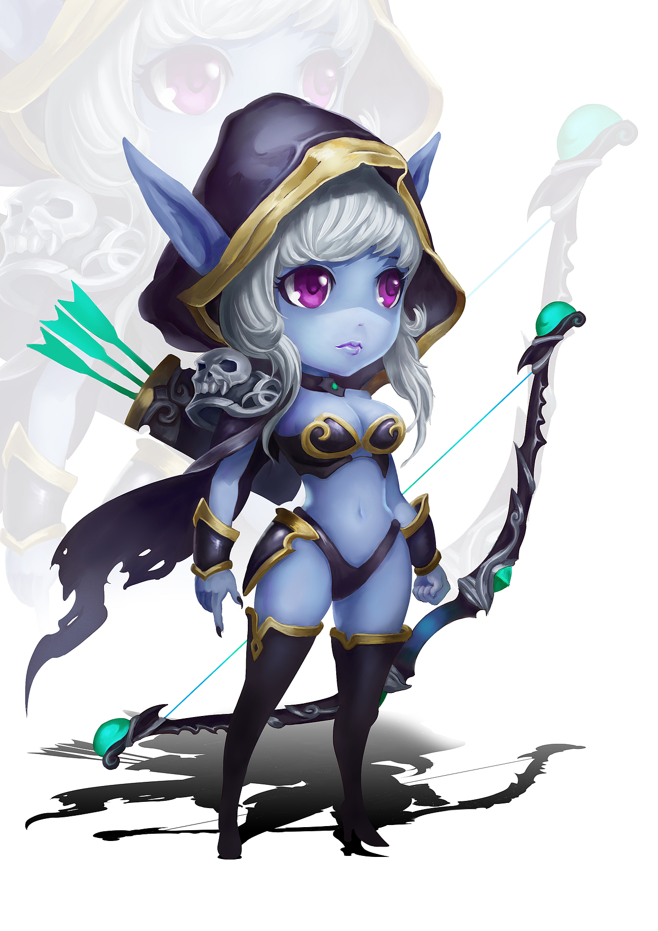 原创作品:女射手