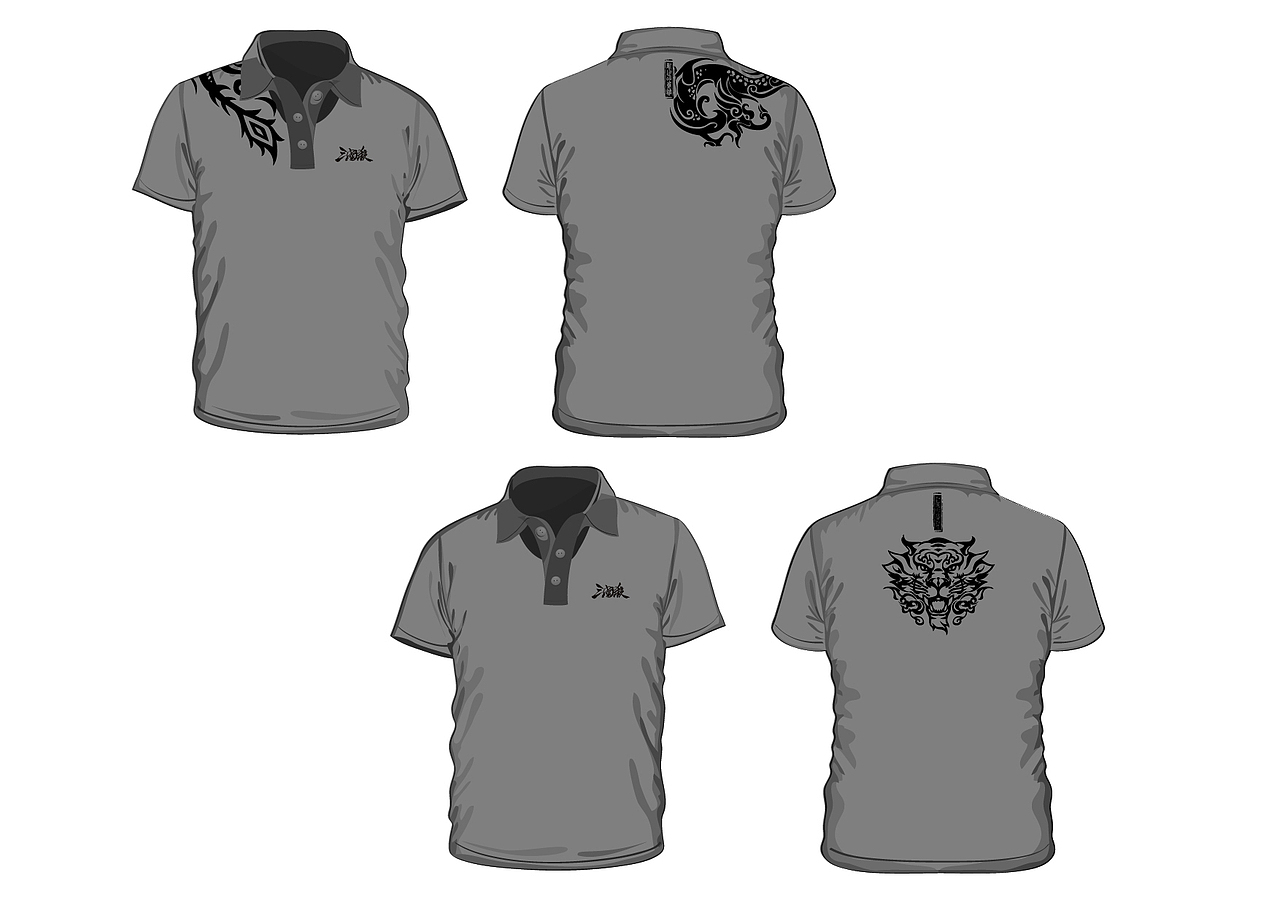 三国杀官方T恤（图ZMTE0MjkwMDg=） - 休闲/流行服饰 - 站酷设计师归途旅人原创素材 - 站酷ZCOOL