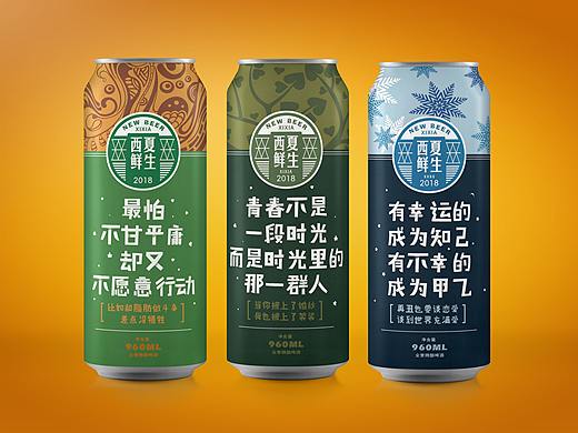 罐装啤酒包装设计