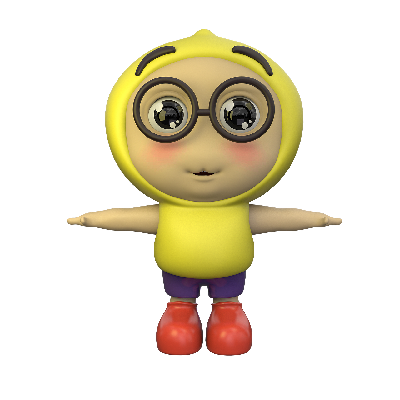 果仙多维IP制作，卡通三维角色（图ZMjg0MDMxNjY0） - 人物/生物 - 站酷设计师D东三维设计师原创素材 - 站酷ZCOOL