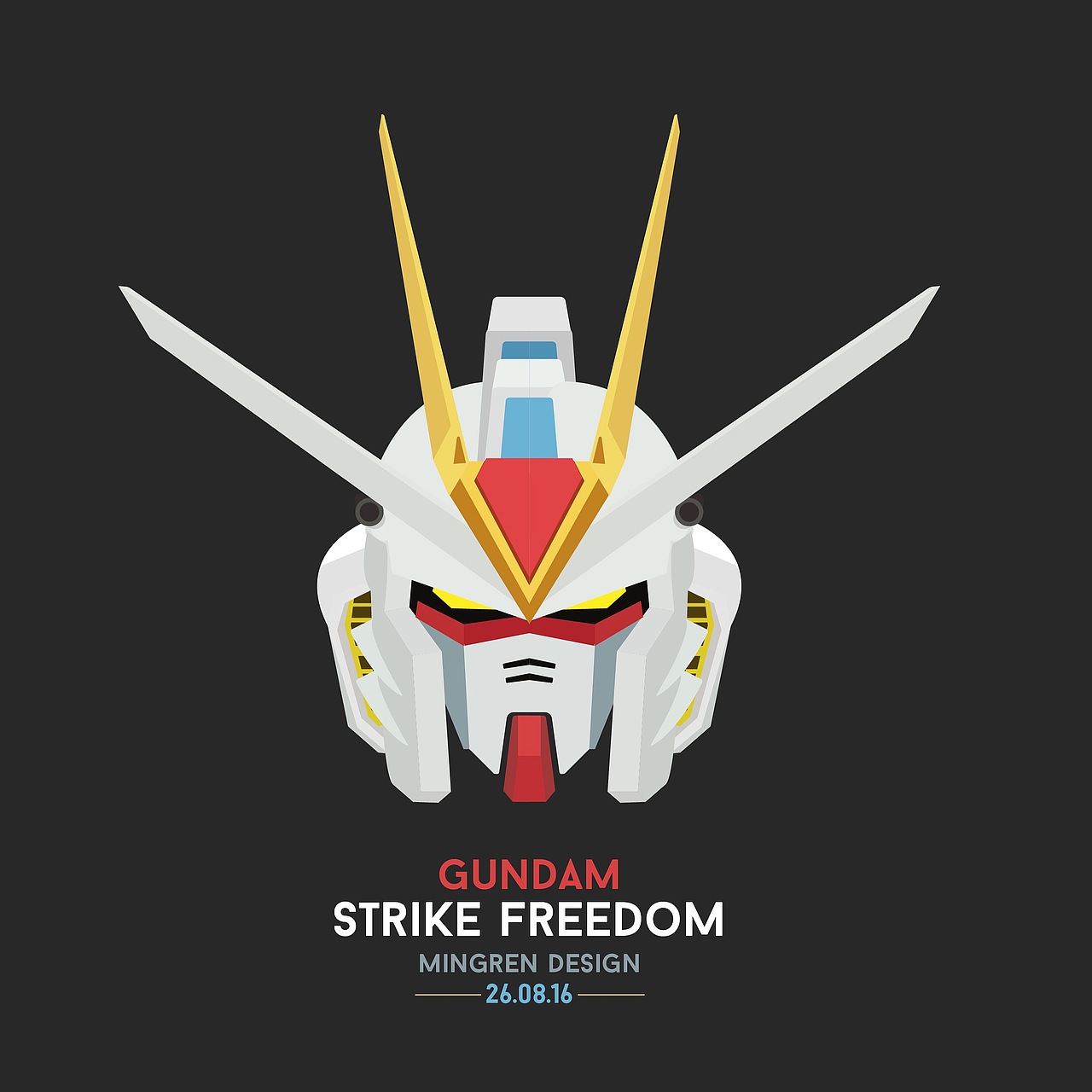 day39-每日设计freedom strike design 强袭自由高达