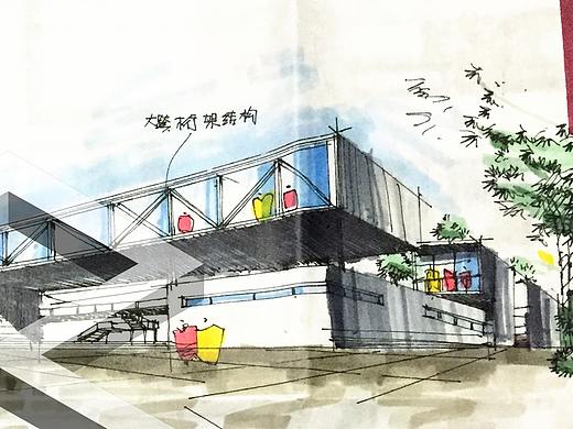 深圳大学建筑学硕状元 快题135分 百德设计讲师