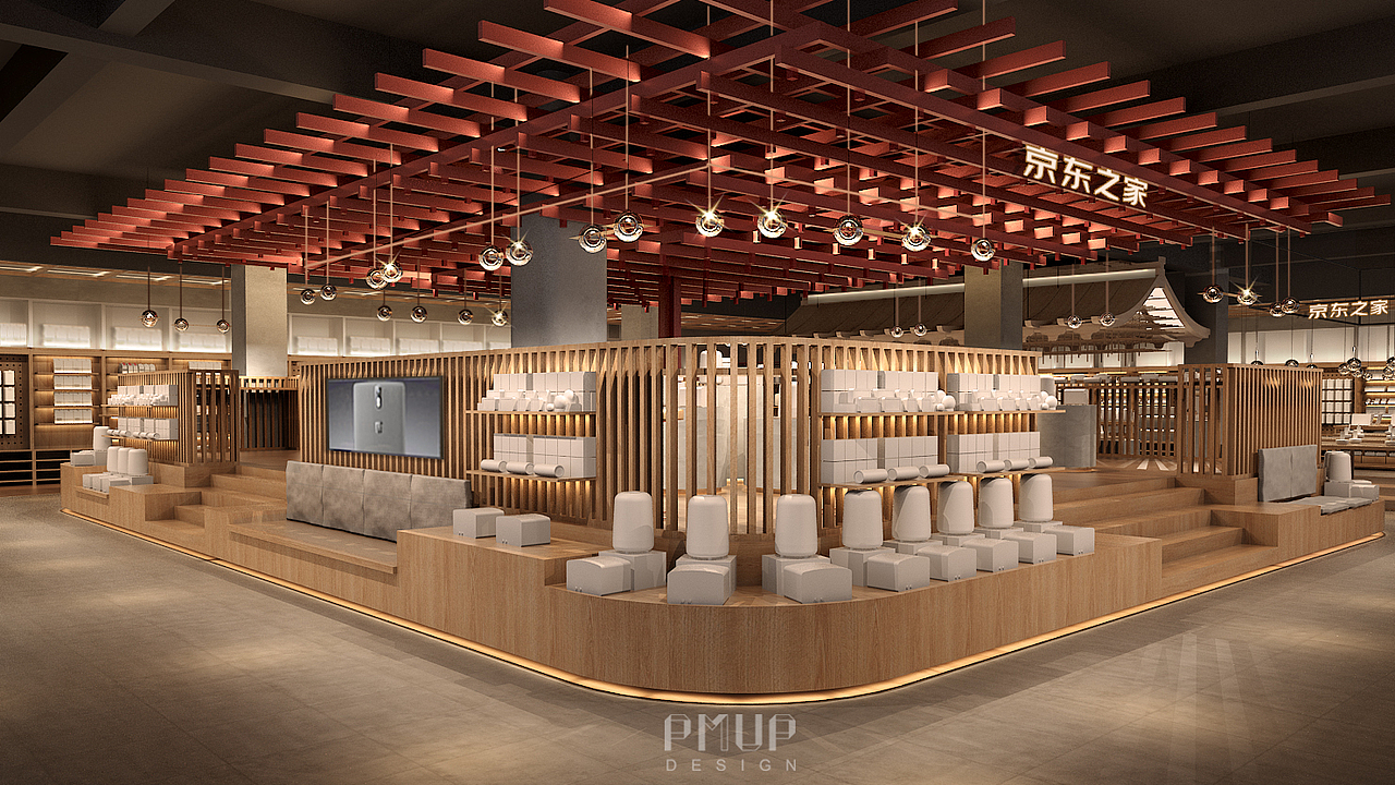 张杺作品：京东之家旗舰店（图ZMjY3ODM4OTgw） - 商业空间设计 - 站酷设计师张杺原创素材 - 站酷ZCOOL