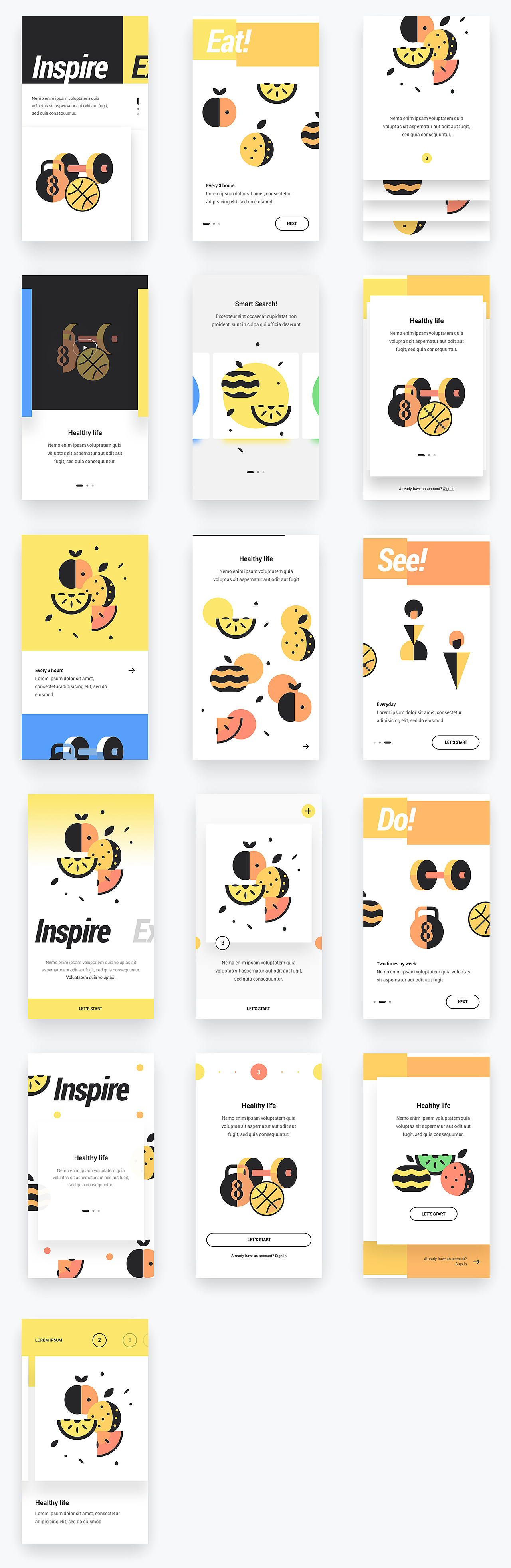 概念设计界面（图ZMTY5MDAxNTAw） - APP界面 - 站酷设计师Caesa原创素材 - 站酷ZCOOL