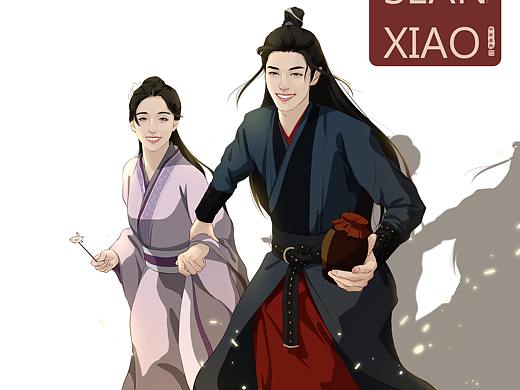 云梦姐弟（个人主页-ZNDkwNTM3NTI=） - 创作习作 - 站酷设计师多边直线原创素材 - 站酷ZCOOL