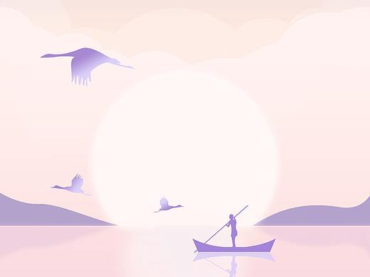 扁平插畫-MOON & DESERT（個(gè)人主頁(yè)-ZMjY5ODI4MzY=） - 創(chuàng)作習(xí)作 - 站酷設(shè)計(jì)師愛(ài)設(shè)計(jì)的天馬原創(chuàng)素材 - 站酷ZCOOL