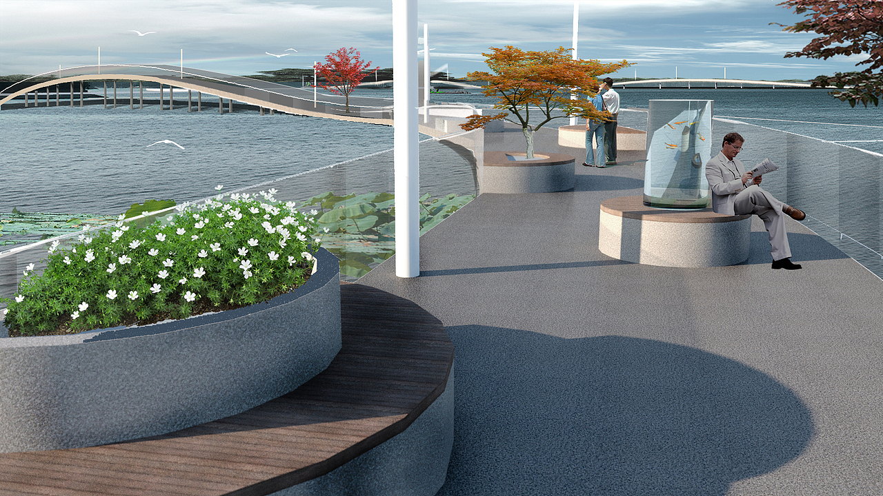 水上栈道|空间|景观设计|细微雨_原创作品-站酷zcool