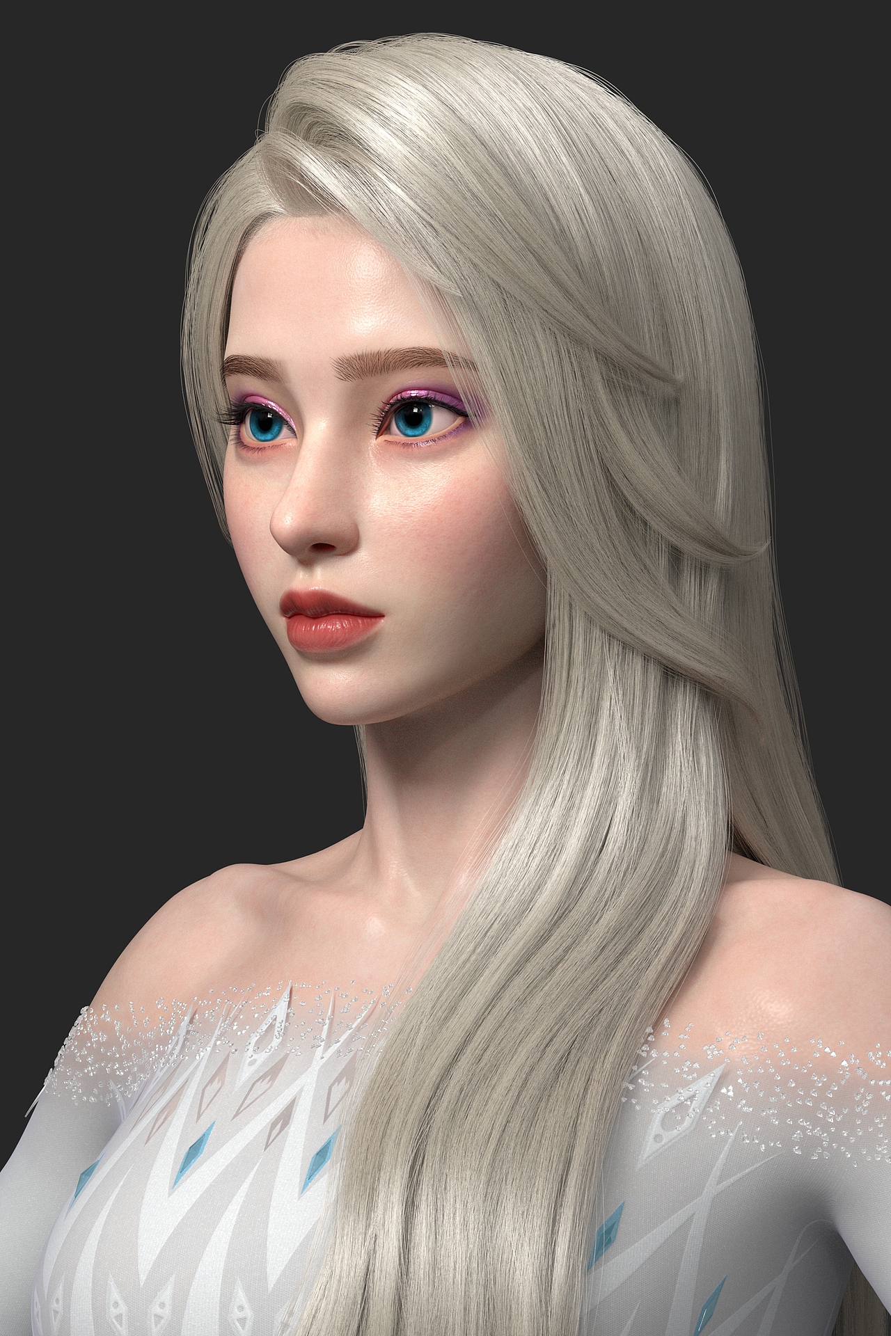 冰雪奇缘2 艾莎（图ZMjI3Mjc3MDcy） - 人物/生物 - 站酷设计师叶超凡原创素材 - 站酷ZCOOL