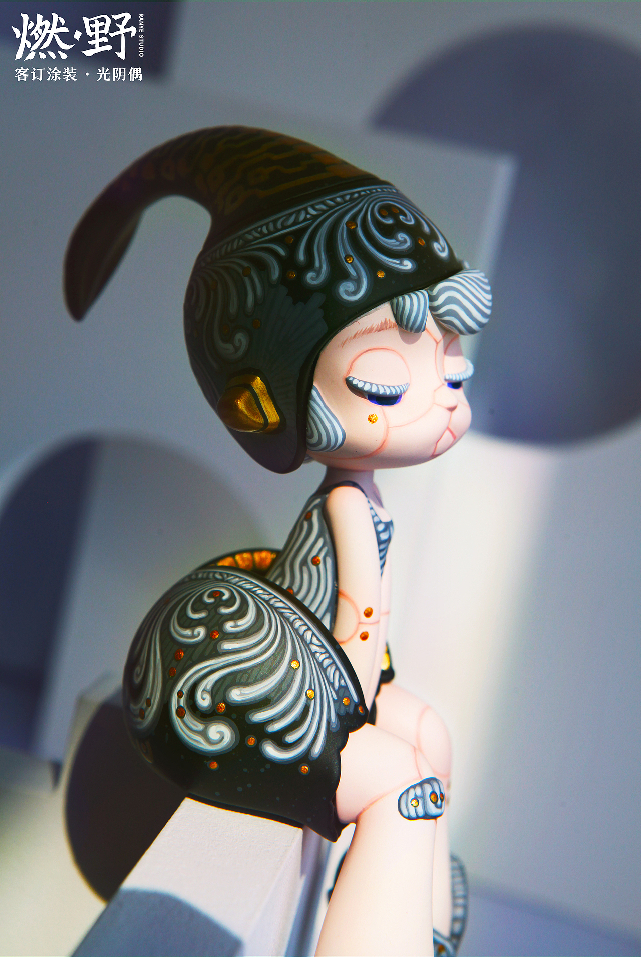 燃野原创客订涂装：光阴偶-香料公主（图ZMjUxMTI2NzQw） - 手办/模玩 - 站酷设计师涂装师燃野原创素材 - 站酷ZCOOL