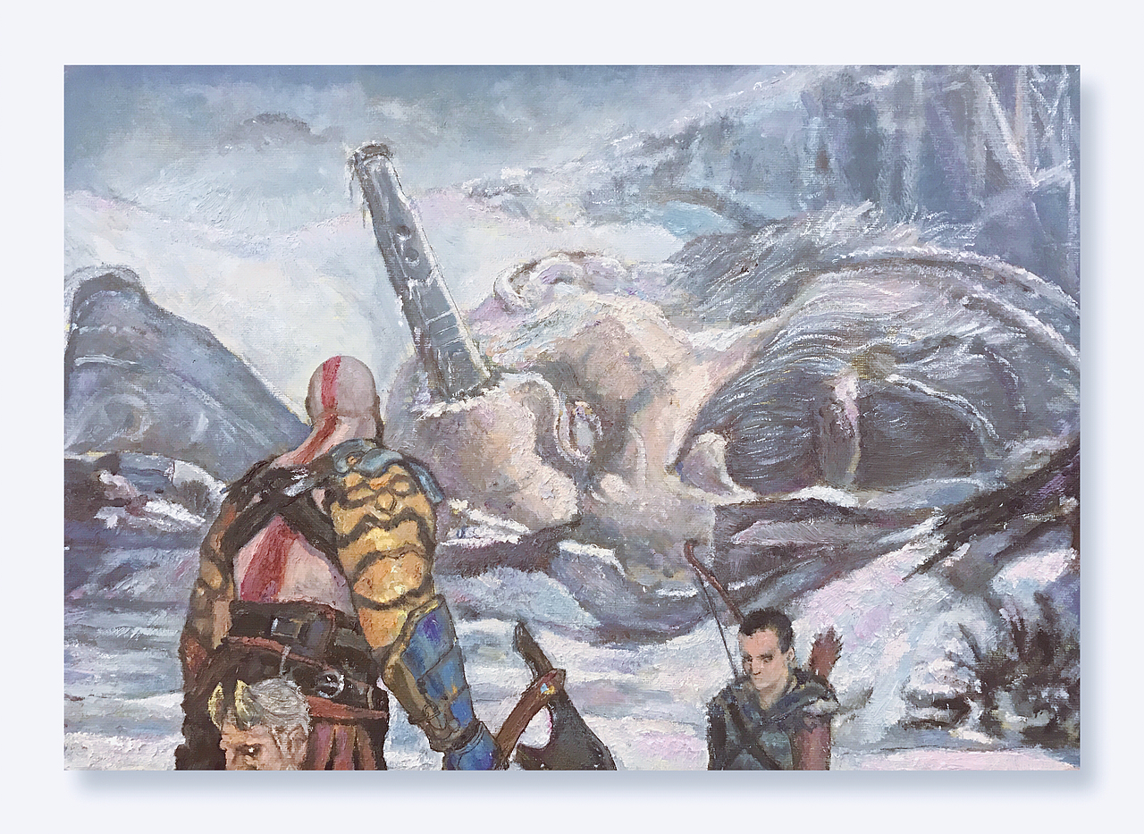 邢瑞峰快速油画作品（图ZMTUyNzYxODg4） - 绘画 - 站酷设计师峰和日历原创素材 - 站酷ZCOOL