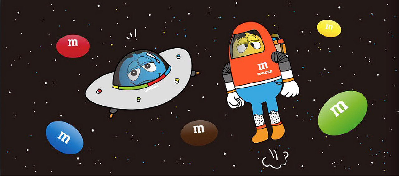 ai 软件绘图 星球mm豆