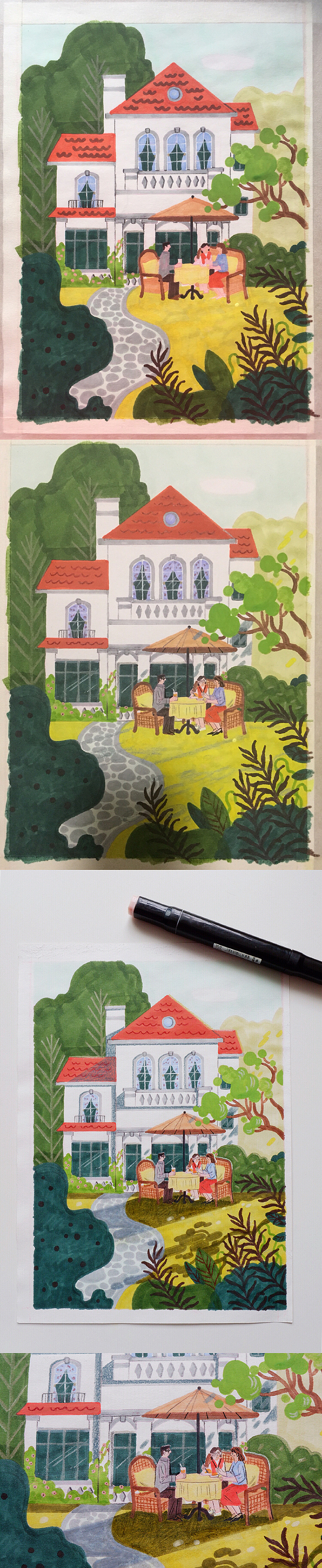 小说系列插图（图ZMTU5NDM5NDA4） - 商业插画 - 站酷设计师棱小宇原创素材 - 站酷ZCOOL