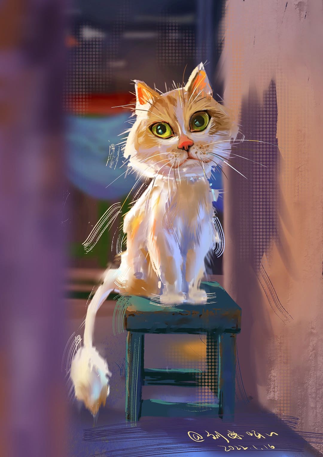 一群喵~（图ZMjg5MzA0ODAw） - 创作习作 - 站酷设计师Meom喵米呀原创素材 - 站酷ZCOOL