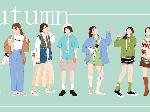 秋季穿搭（個(gè)人主頁-ZNTQ5NzkwNTY=） - 創(chuàng)作習(xí)作 - 站酷設(shè)計(jì)師Philo_原創(chuàng)素材 - 站酷ZCOOL