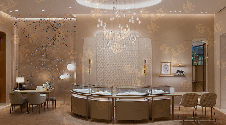 珠寶門店展示（圖ZMjY5MjE0Njg0） - 展陳設計 - 站酷設計師谷德珠寶展柜原創(chuàng)素材 - 站酷ZCOOL