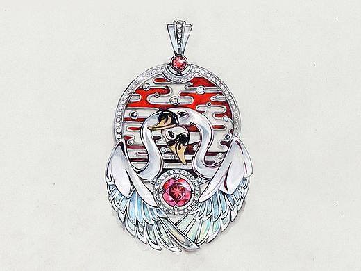 【珠宝首饰绘画步骤图】