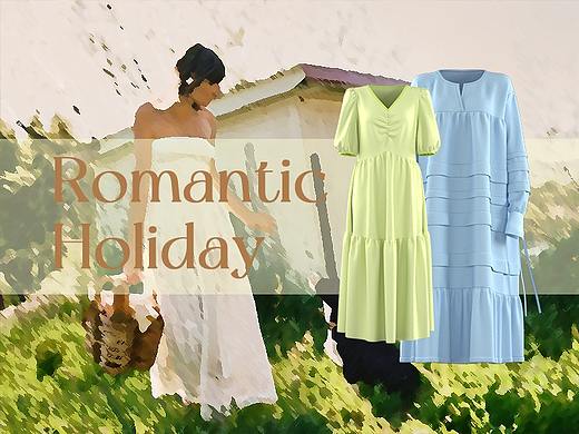 速款 • 服装设计素材上新 | 浪漫假日（个人主页-ZNTM2MzUyMzY=） - 休闲/流行服饰 - 站酷设计师3D打印Cici原创素材 - 站酷ZCOOL