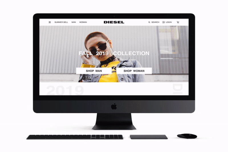 DIESEL网页（图ZMTcwMzgyMzYw） - 企业官网 - 站酷设计师贰蚴原创素材 - 站酷ZCOOL
