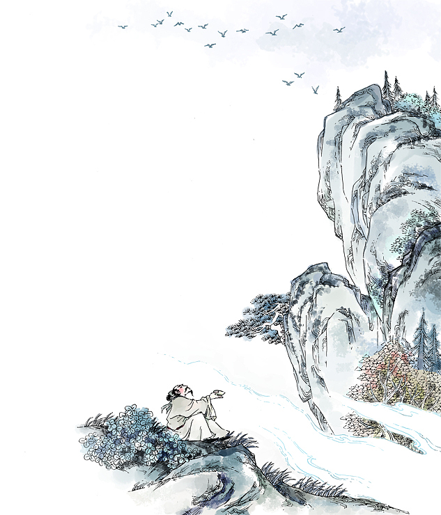 唐诗三百首（图ZMTg4MDA3NDQw） - 商业插画 - 站酷设计师一小步ken原创素材 - 站酷ZCOOL