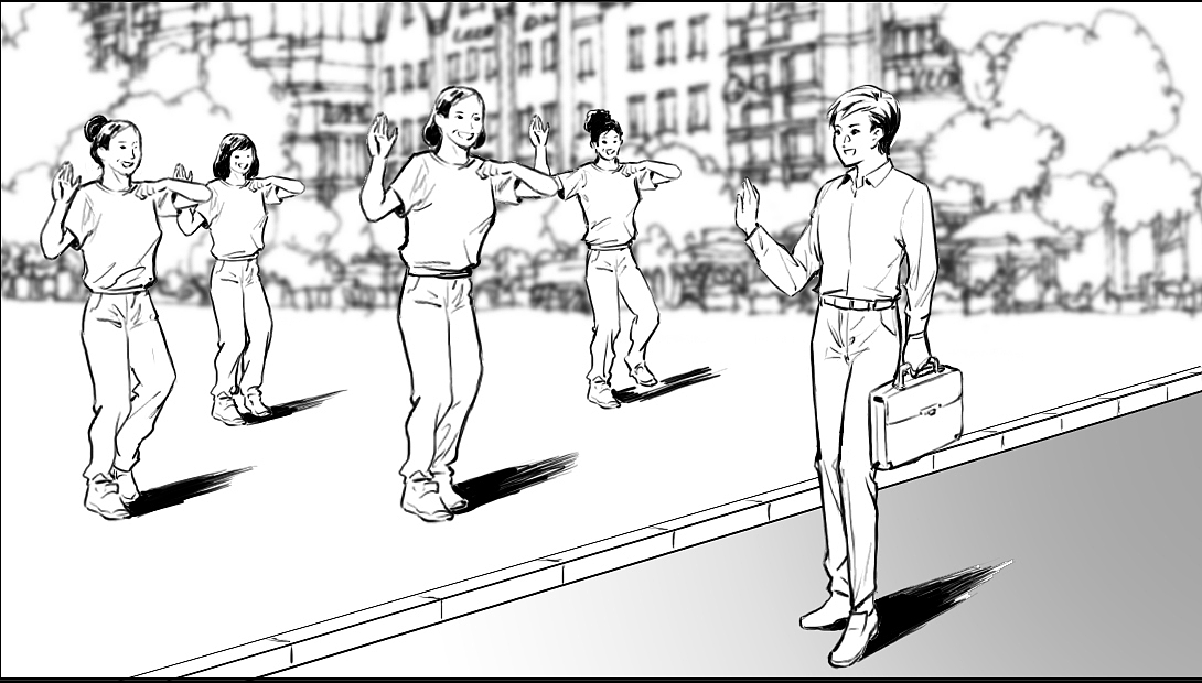 yoggi酸奶 广告分镜