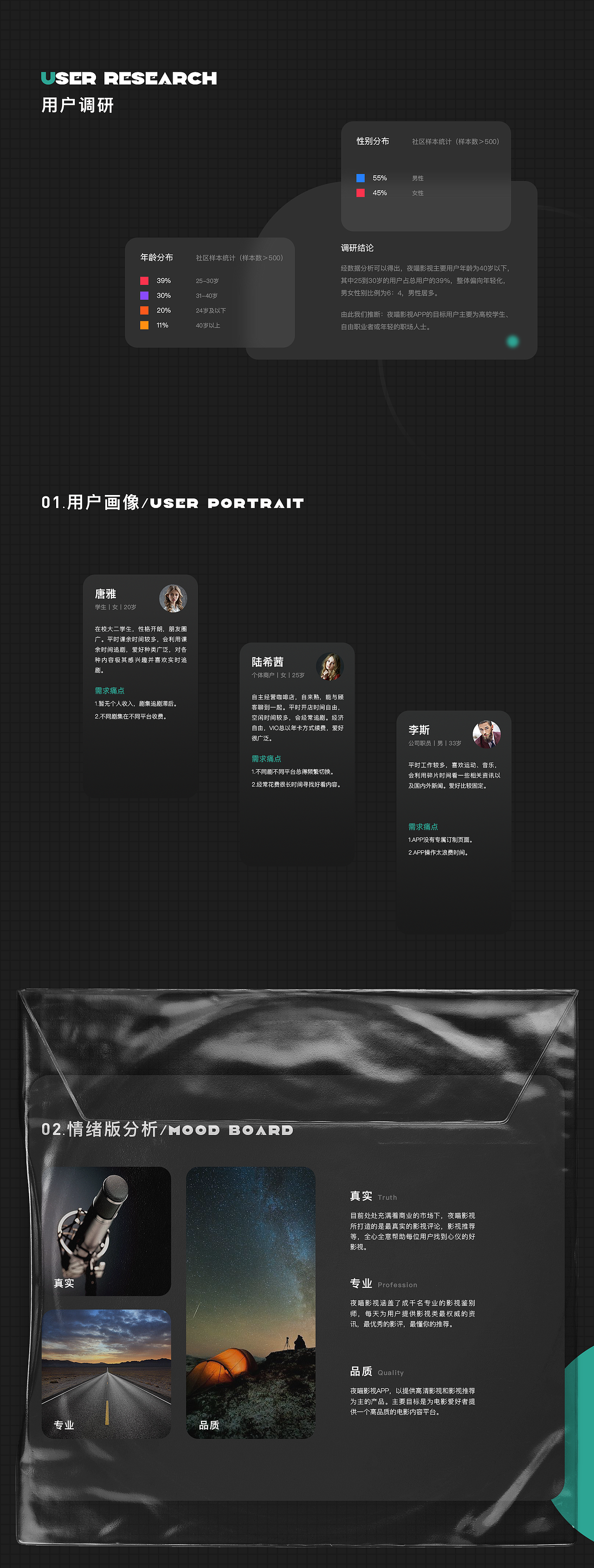 夜喵影视（图ZMjQ5NDU5NzAw） - APP界面 - 站酷设计师LLLRH原创素材 - 站酷ZCOOL