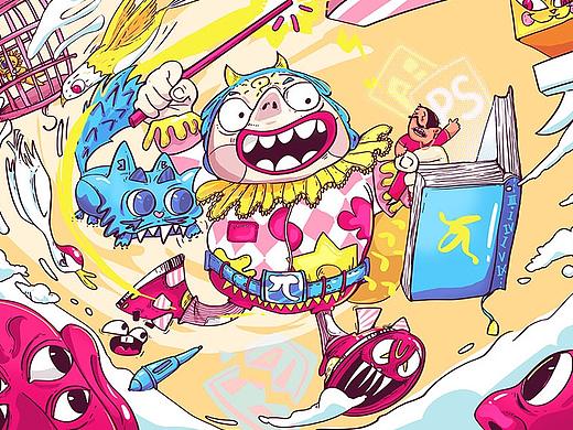 魔法π（个人主页-ZNDg4MDEyMjQ=） - 海报 - 站酷设计师汪的的的原创素材 - 站酷ZCOOL