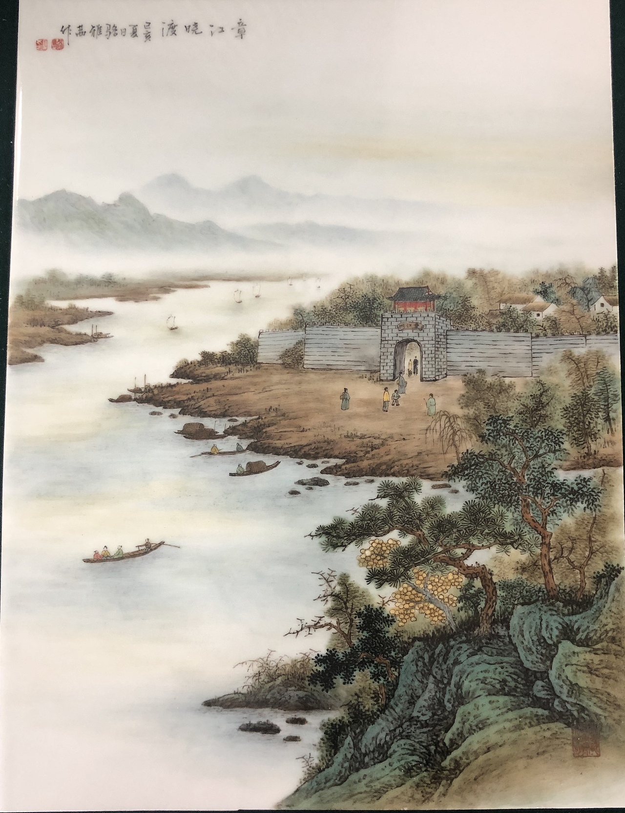 豫章十景中的四景。