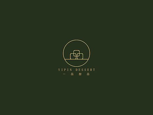 甜品店logo 一品甜品