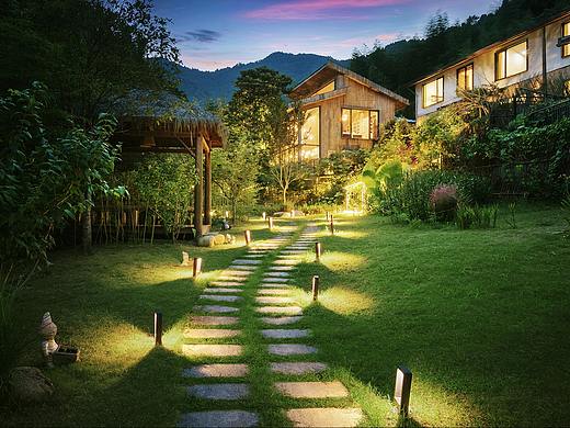 民宿建筑拍摄-杭州千岛湖峪涧山房民宿