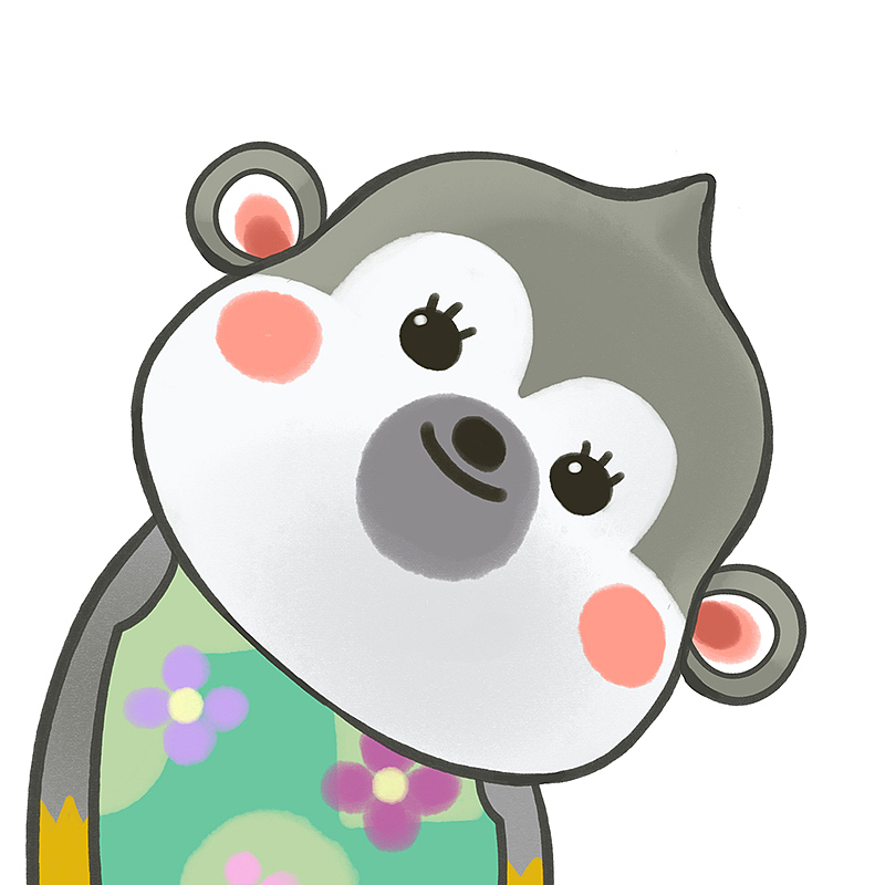 小矛的动森歪头像（图ZMjA2ODY3NTIw） - 艺术插画 - 站酷设计师_小矛原创素材 - 站酷ZCOOL