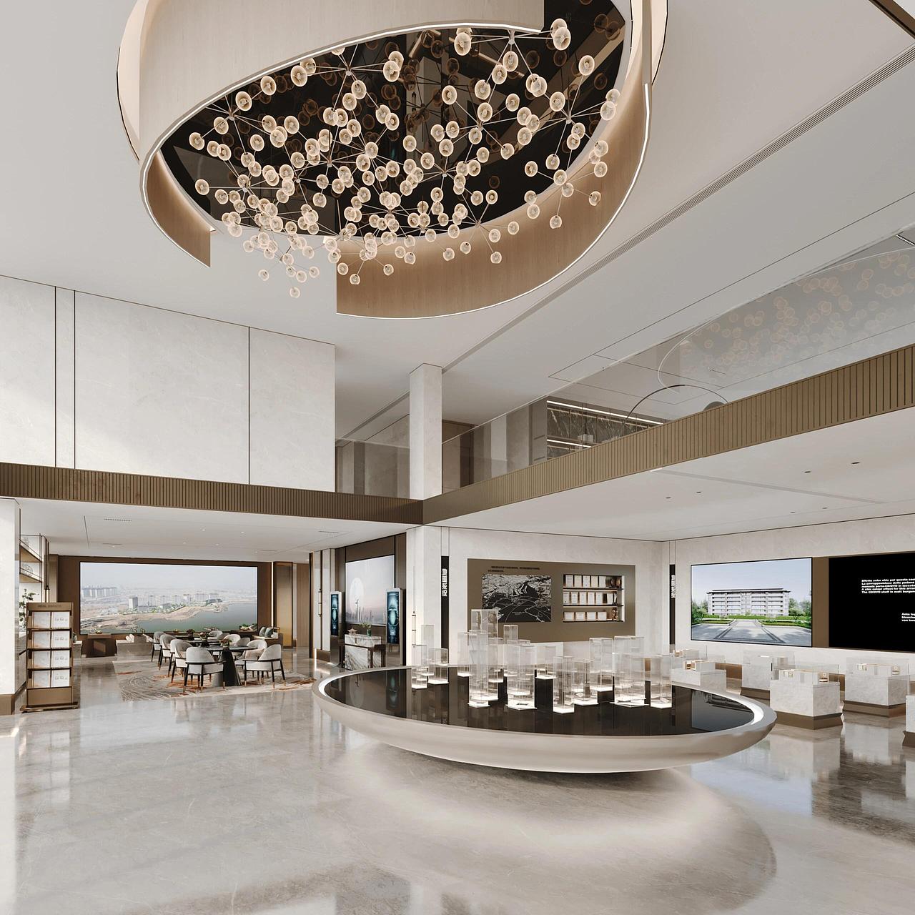 广南县售楼部🏢的平面设计✘效果图设计（图ZMzcwOTE4ODk2） - 商业空间设计 - 站酷设计师极致晓晓晓原创素材 - 站酷ZCOOL