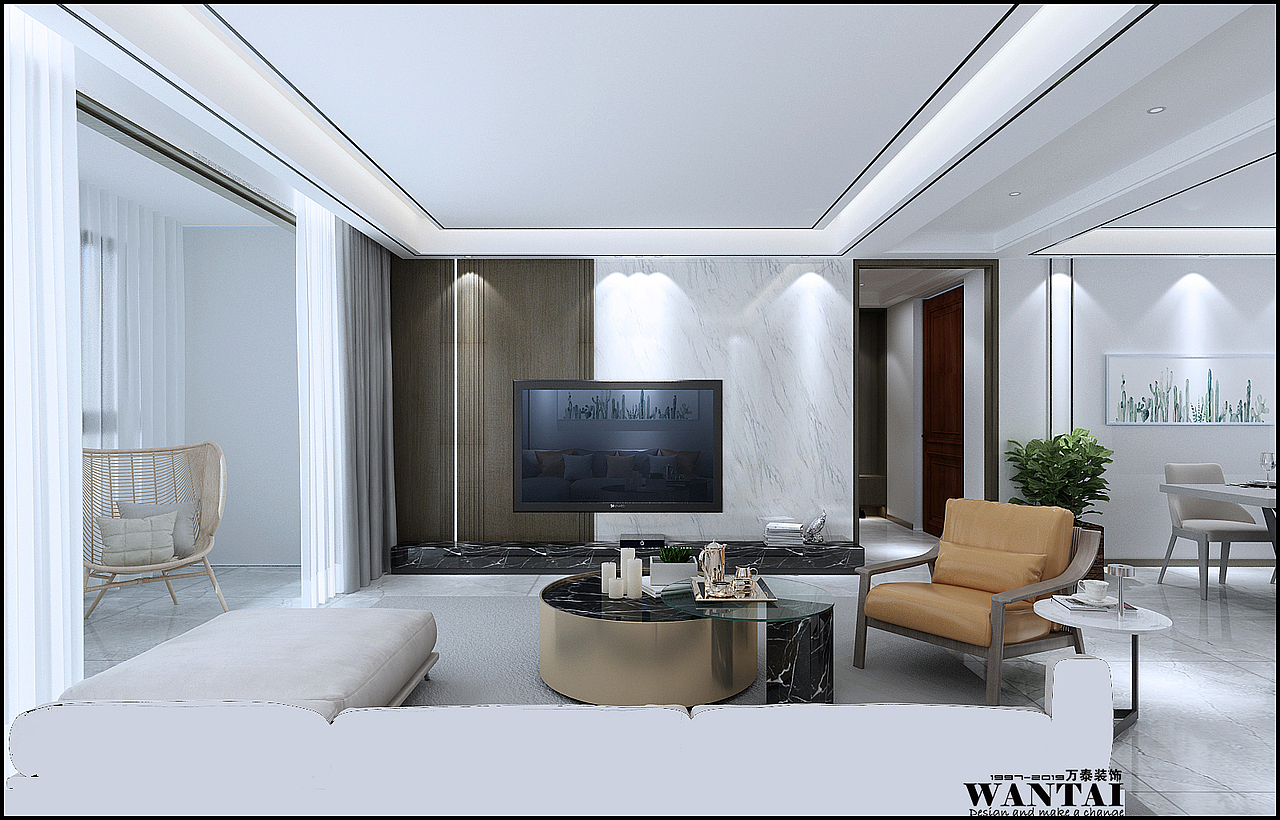 梁山鑫悦豪庭159平装修效果图