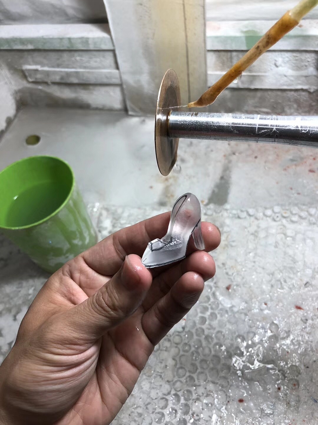 高跟鞋 玉雕步骤