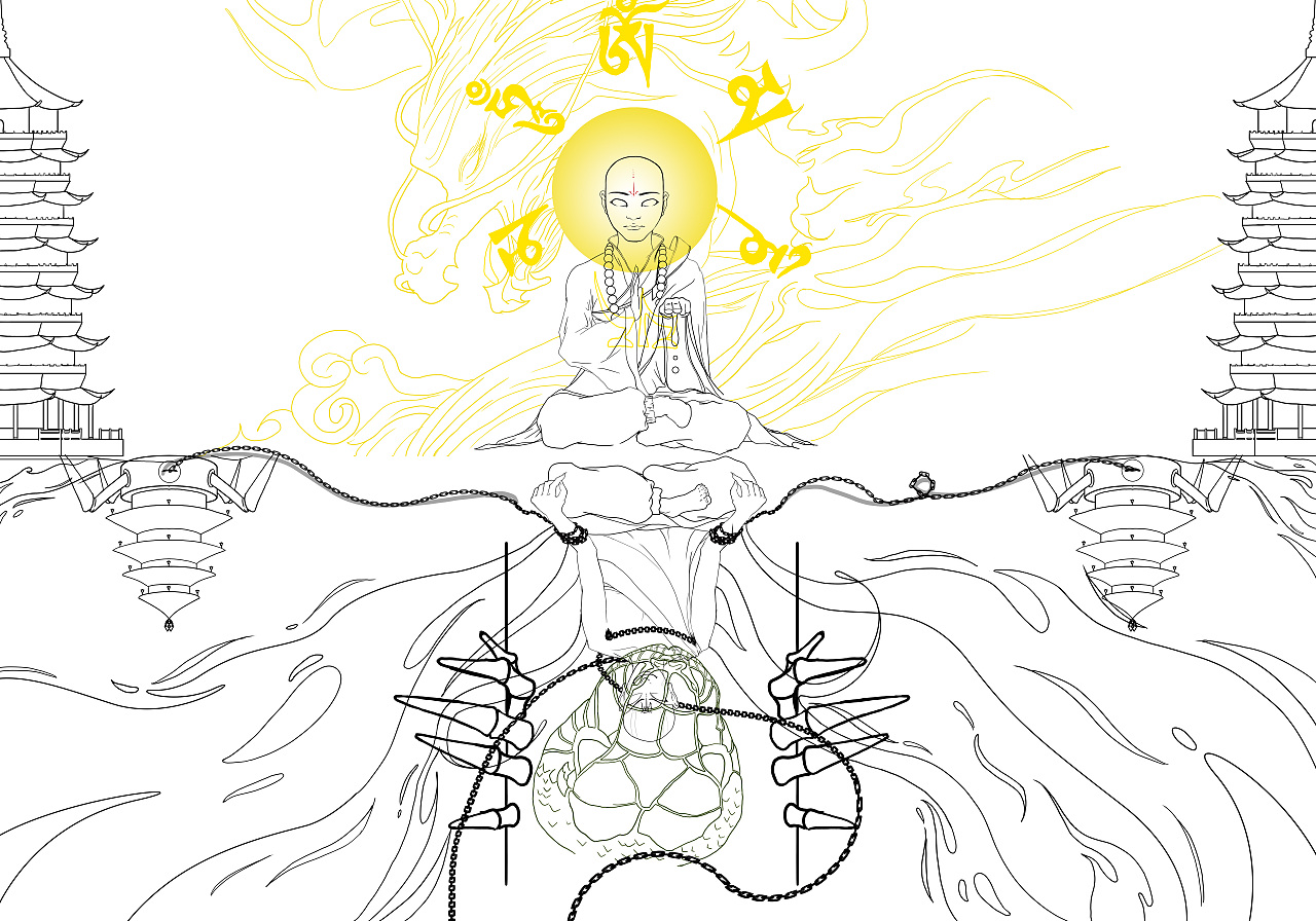 青蛇——法海直面心魔