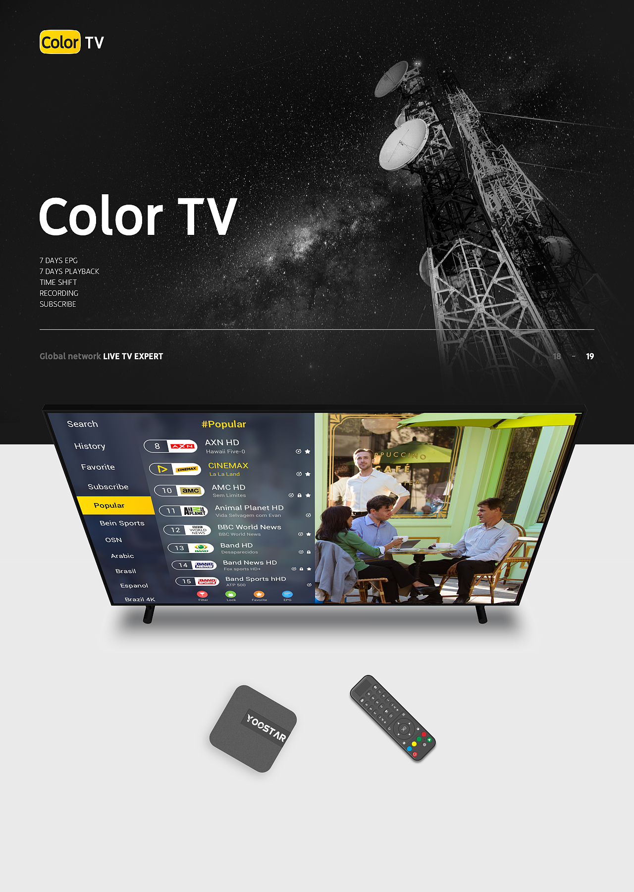 ColorTV电视直播APP（图ZMTY2ODc0Nzky） - 软件界面 - 站酷设计师来个哈密瓜原创素材 - 站酷ZCOOL
