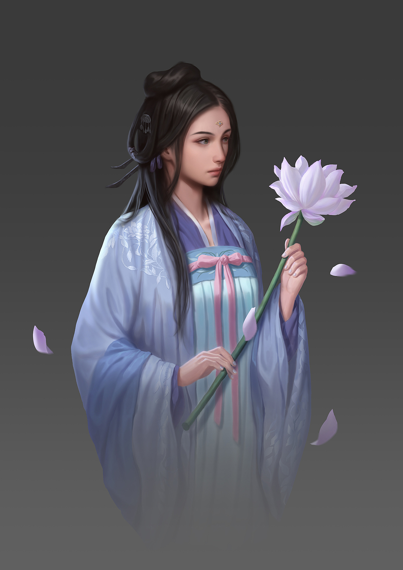 一些古风半身（图ZMjA3NTY4MTU2） - 游戏原画 - 站酷设计师夜夜夜夜1103原创素材 - 站酷ZCOOL