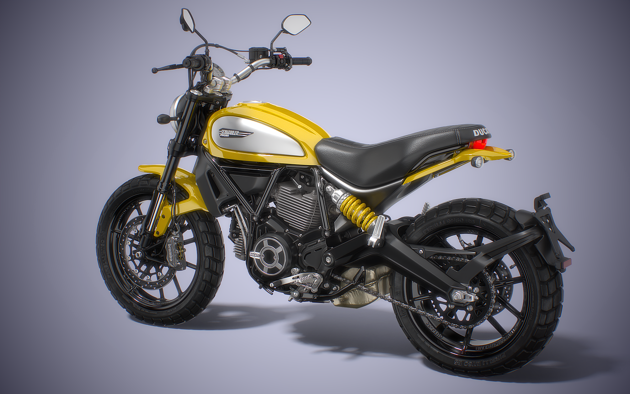 杜卡迪自游  ducati scrambler 800 摩托车cg