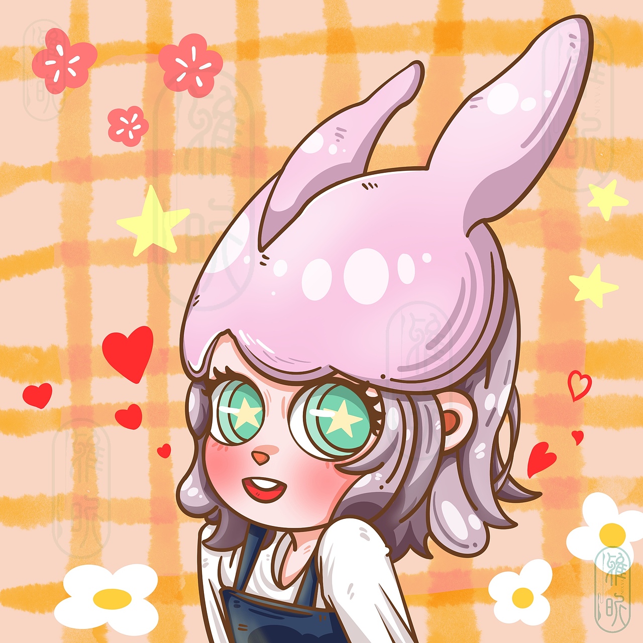 【画师繁星计划】可爱头像插画练习